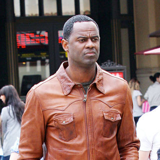 Brian McKnight in Brian McKnight Shopping at The Grove