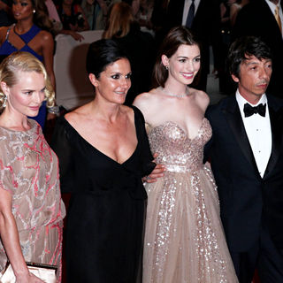 Kate Bosworth, Maria Grazia Chiuri, Anne Hathaway, Pier Paolo Piccioli in The Costume Institute Gala Benefit