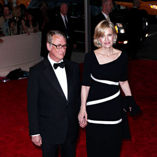 Mike Nichols, Diane Sawyer in The Costume Institute Gala Benefit