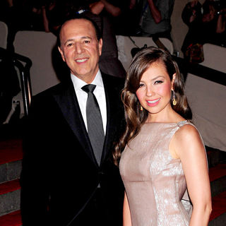 Tommy Mottola, Thalia in The Costume Institute Gala Benefit