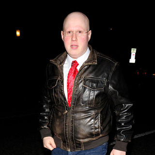 Matt Lucas Arrives at Nobu Resaturant