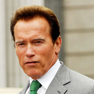 Arnold Schwarzenegger in The Reopening of Universal Studios' New York Back Lot in Universal City