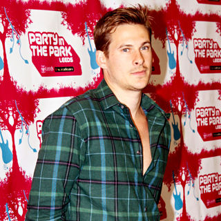Lee Ryan in Party in The Park 2010 - Backstage