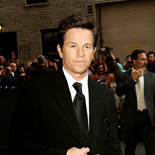 Mark Wahlberg in Mark Wahlberg Outside The Ed Sullivan Theater for 'The Late Show' with David Letterman Show