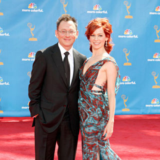 Michael Emerson, Carrie Preston in The 62nd Annual Primetime Emmy Awards