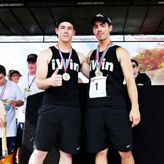 Nick Jonas, Joe Jonas, Jonas Brothers in iWin 5K Fun Run/Walk Benefiting Special Olympics Florida