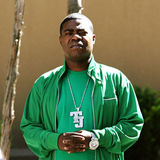 Tracy Morgan in Filming on Location for The Television Show '30 Rock'