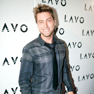 Lance Bass in Lavo NYC Grand Opening