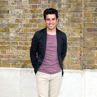 Joe McElderry in London Fashion Week Spring/Summer 2011 - Look - Outside Arrivals