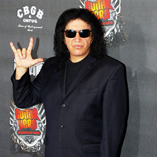 Gene Simmons in 'Guitar Hero: Warriors Of Rock' Launch