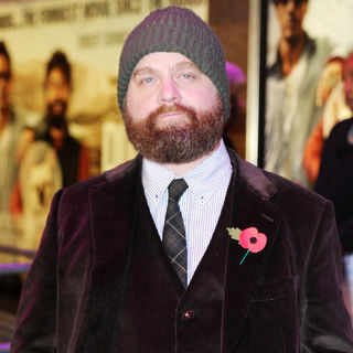 Zach Galifianakis in UK Premiere of 'Due Date'