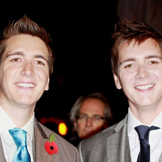 James Phelps, Oliver Phelps in World Premiere of 'Harry Potter and the Deathly Hallows: Part I' - Arrivals