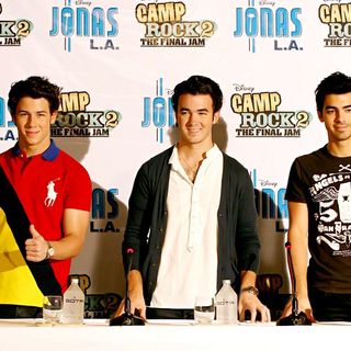 A Press Conference to Promote Film 'Camp Rock 2: The Final Jam'