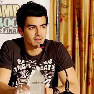 Joe Jonas in Press Conference To Promote Film 'Camp Rock 2: The Final Jam'