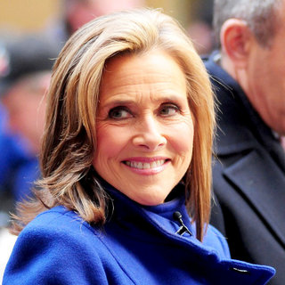 Meredith Vieira in Kings of Leon Performing Live as Part of The 'Today Show' Concert Series