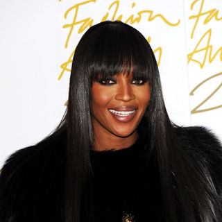 Naomi Campbell in The British Fashion Awards 2010 - Arrivals