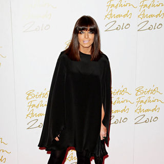 Claudia Winkleman in The British Fashion Awards 2010 - Arrivals