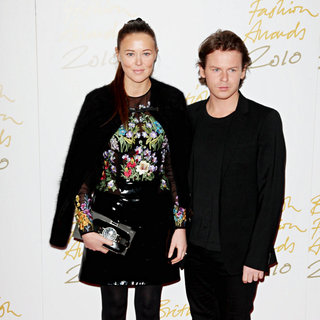 Tammy Kane, Christopher Kane in The British Fashion Awards 2010 - Arrivals