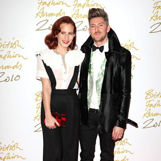 Charlotte Dellal, Henry Holland in The British Fashion Awards 2010 - Arrivals