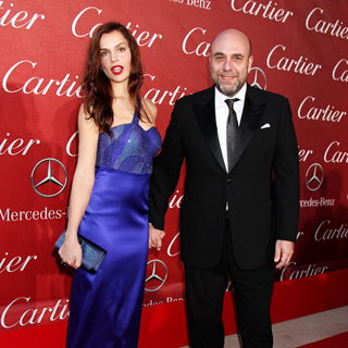 Micaela Ramazzotti, Paolo Virzi in 2011 Palm Springs International Film Festival Awards Gala Presented by Cartier