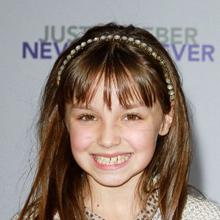 Mackenzie Aladjem in Los Angeles Premiere of "Justin Bieber: Never Say Never"