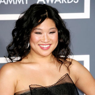 Jenna Ushkowitz in The 53rd Annual GRAMMY Awards - Red Carpet Arrivals