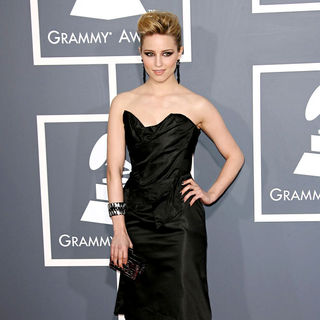 Dianna Agron in The 53rd Annual GRAMMY Awards - Red Carpet Arrivals