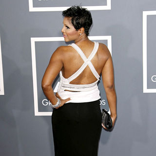 Toni Braxton in The 53rd Annual GRAMMY Awards - Red Carpet Arrivals