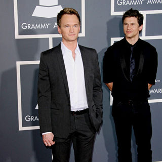 Neil Patrick Harris, David Burtka in The 53rd Annual GRAMMY Awards - Red Carpet Arrivals