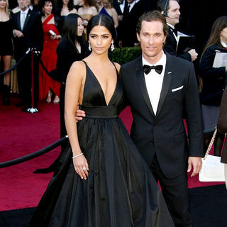 Camila Alves, Matthew McConaughey in 83rd Annual Academy Awards (Oscars) - Arrivals