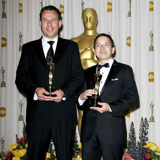 Andrew Ruhemann, Shaun Tan in 83rd Annual Academy Awards (Oscars) - Press Room