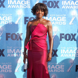 Viola Davis in 42nd NAACP Image Awards - Arrivals