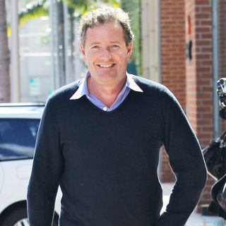 Piers Morgan Departs A Medical Centre