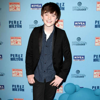 Greyson Chance in 'Perez Hilton's Blue Ball 33rd Birthday Celebration' - Arrivals