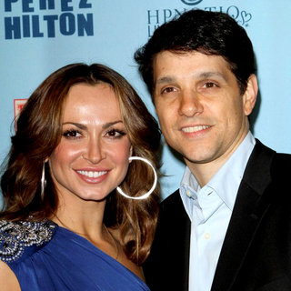 Karina Smirnoff, Ralph Macchio in 'Perez Hilton's Blue Ball 33rd Birthday Celebration' - Arrivals