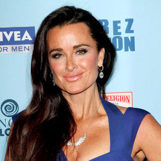 Kyle Richards in 'Perez Hilton's Blue Ball 33rd Birthday Celebration' - Arrivals