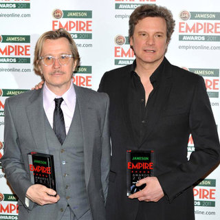 Gary Oldman, Colin Firth in The Jameson Empire Awards 2011 - Press Room
