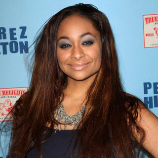 Raven-Symone in 'Perez Hilton's Blue Ball 33rd Birthday Celebration' - Arrivals