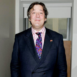 Stephen Fry in The Ninth Glenn Gould Prize Press Conference