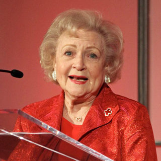 Betty White in The American Red Cross Santa Monica Chapter's Annual Red Tie Affair