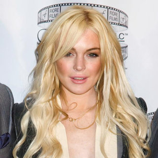 Lindsay Lohan in 'Gotti: Three Generations' Press Conference