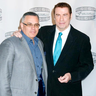 John Gotti Jr., John Travolta in 'Gotti: Three Generations' Press Conference