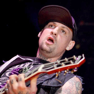 Benji Madden in Good Charlotte Performing Live at Adelaide Entertainment Centre