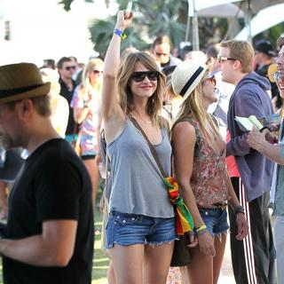 Celebrities at The 2011 Coachella Valley Music and Arts Festival - Day 1