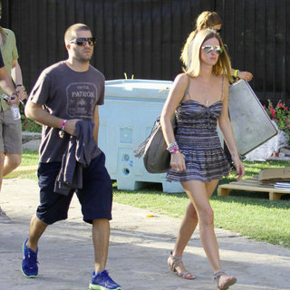 David Katzenberg, Nicky Hilton in Celebrities at The 2011 Coachella Valley Music and Arts Festival - Day 1