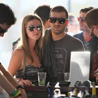 Nicky Hilton, David Katzenberg in Celebrities at The 2011 Coachella Valley Music and Arts Festival - Day 1