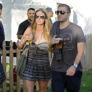 Nicky Hilton, David Katzenberg in Celebrities at The 2011 Coachella Valley Music and Arts Festival - Day 1