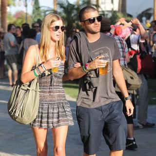 Nicky Hilton, David Katzenberg in Celebrities at The 2011 Coachella Valley Music and Arts Festival - Day 1
