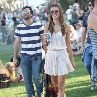 Jamie Mazur, Alessandra Ambrosio in Celebrities at The 2011 Coachella Valley Music and Arts Festival - Day 1