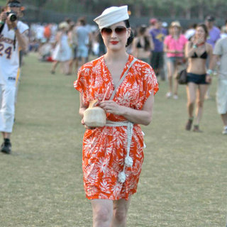 Celebrities at The 2011 Coachella Valley Music and Arts Festival - Day 3